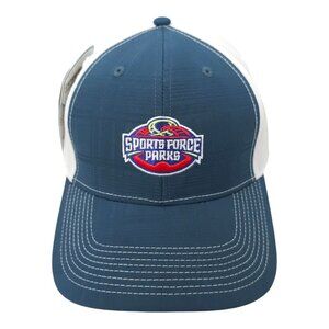 Sports Force Parks Strapback Cap Trucker Baseball Embroidered Logo Hat NEW